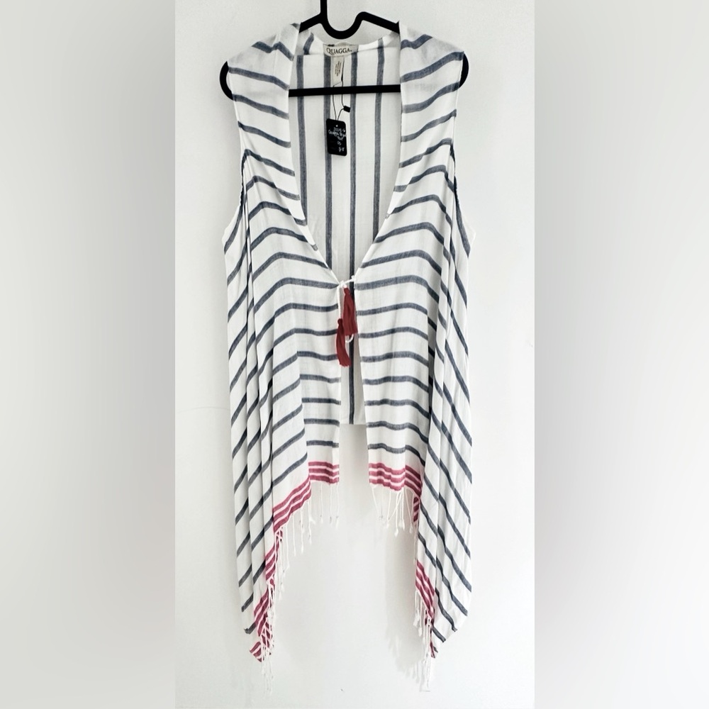 Quagga Striped Vest OS